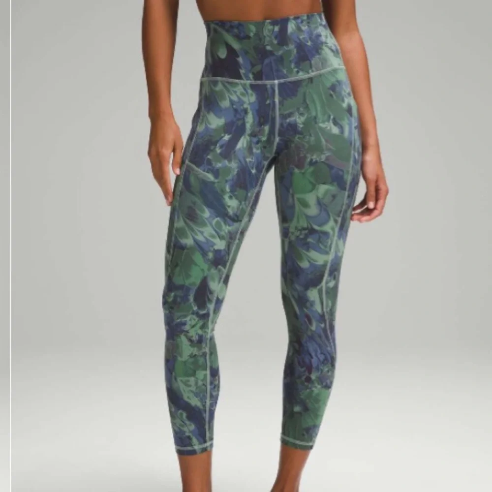 Lululemon Nouveau Marble Align High-Rise Pant with Pockets | Size 8, 25